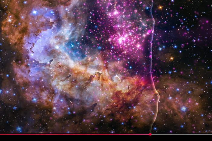 NASA - Sonification Westerlund 2