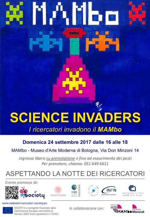 Sciences Invaders_Volantino