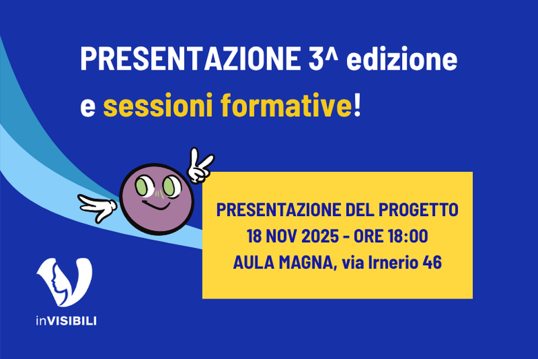 Progetto inVISIBILI, presentazione 3^ edizione