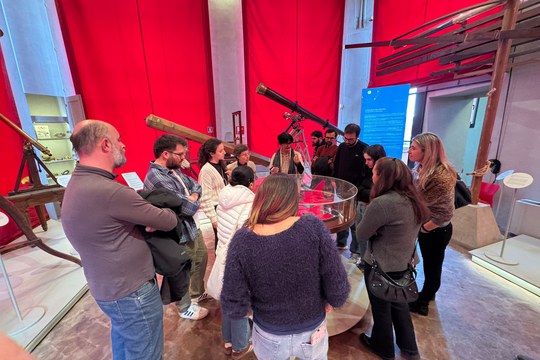 Una visita speciale alla Specola e al Museo di Palazzo Poggi per il personale DIFA
