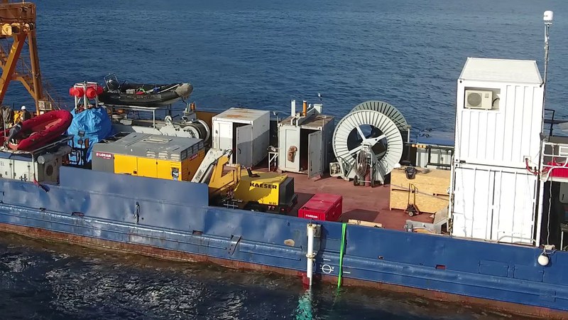 Trailer: KM3NeT ORCA line deployment